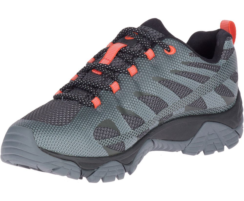 Buty Trekkingowe Merrell Męskie Szare - Moab Edge 2 Wide Width - 142690-RUH